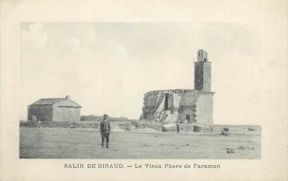 CPA FRANCE 13 " Salin de Giraud, Le vieux phare de Faraman" / PHARE