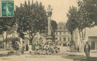 / CPA FRANCE FRANCE 13 "Charleval, place de la mairie et château"