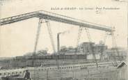 13 Bouch Du Rhone CPA FRANCE 13 " Salin de Giraud, Cie Solvay, Pont transbordeur"