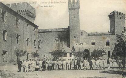 CPA FRANCE 13 " Salon, Château de la Reine Jeanne"