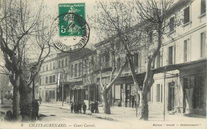 / CPA FRANCE FRANCE 13 "Chateaurenard, cours Carnot"