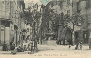 13 Bouch Du Rhone / CPA FRANCE FRANCE 13 "Cuges, place de la mairie, le lavoir"