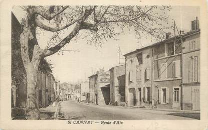 CPA FRANCE 13 " St Cannat, Route d'Aix"