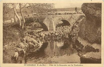 CPA FRANCE 13 " St Chamas, Pont de la Roquette sur la Touloubre"