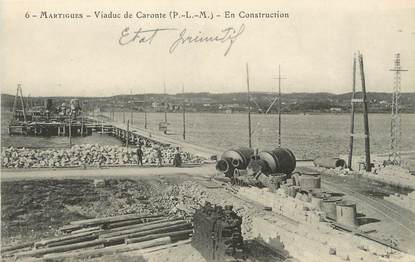 / CPA FRANCE FRANCE 13 "Martigues, viaduc de Caronte"