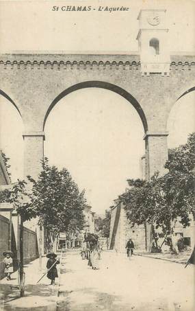 CPA FRANCE 13 " St Chamas, L'aqueduc"