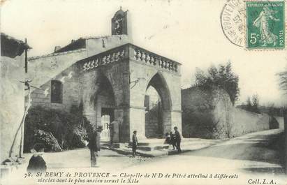 CPA FRANCE 13 " St Rémy de Provence, La Chapelle Notre Dame de Pitié"