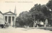 13 Bouch Du Rhone CPA FRANCE 13 " St Rémy de Provence, L'église et le monument aux morts"