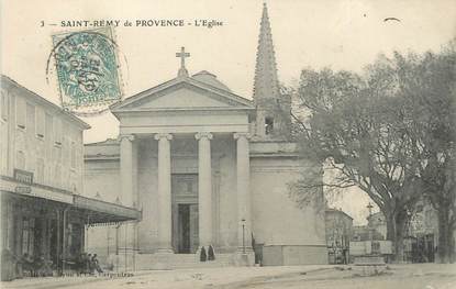 CPA FRANCE 13 " St Rémy de Provence, L'église"