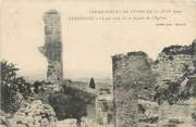 13 Bouch Du Rhone CPA FRANCE 13 " Vernègues, Ruines de l'église après le tremblement de terre du 11 juin 1909"
