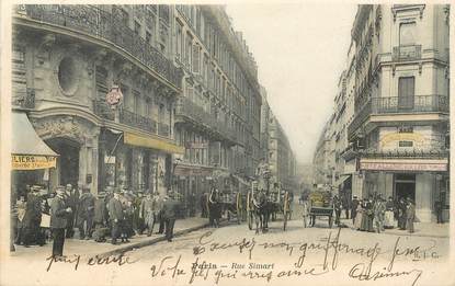 CPA FRANCE 75018 "Paris, Rue Simart"