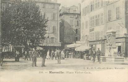 CPA FRANCE 13 " Marseille, Place Victor Gelu"