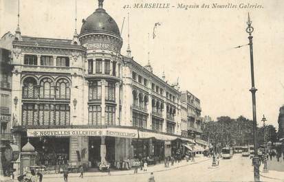 CPA FRANCE 13 " Marseille, Magasin des Nouvelles Galeries"
