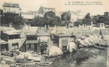 CPA FRANCE 13 " Marseille, Anse de Maldormé"