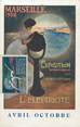 13 Bouch Du Rhone CPA FRANCE 13 " Marseille, Exposition Internationale des Applications de l'Electricité de 1908"