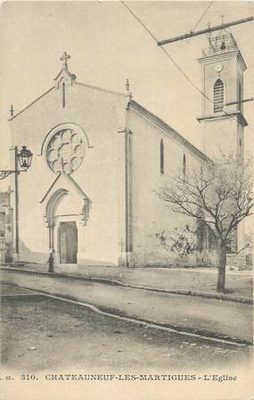 CPA FRANCE 13 " Chateauneuf les Martigues, L'église"