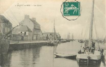 / CPA FRANCE 14 "Isigny sur Mer, les quais"