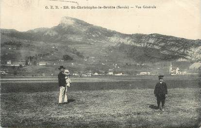 CPA FRANCE 73 " St Christophe la Grotte, Vue générale"