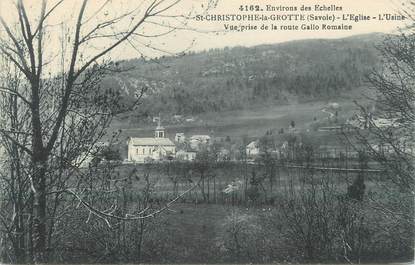 CPA FRANCE 73 " St Christophe la Grotte, Vue prise de la route Gallo Romaine"