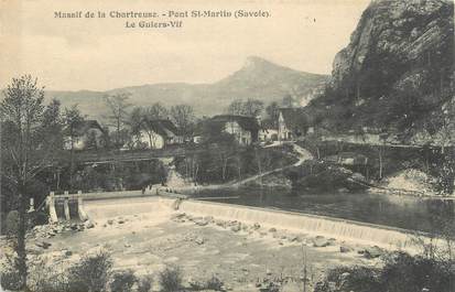 CPA FRANCE 73 " St Christophe la Grotte, Pont St Martin, Le Guiers Vif"