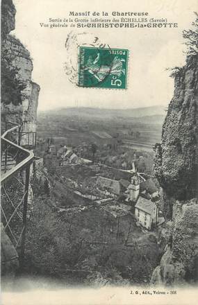 CPA FRANCE 73 " St Christophe la Grotte, Vue générale"