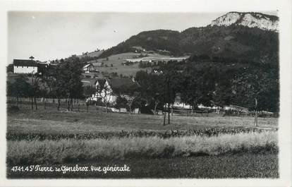 CPSM FRANCE 73 " St Pierre de Génébroz, Vue générale"