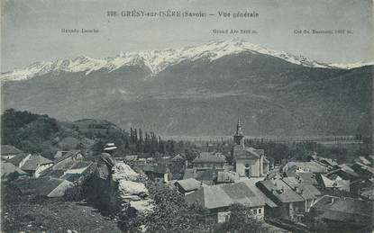 CPA FRANCE 73 " Grésy sur Isère, Vue générale"