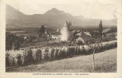 CPA FRANCE 73 " Ste Hélène sur Isère, Vue générale"