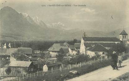 CPA FRANCE 73 " Ste Hélène sur Isère, Vue générale"