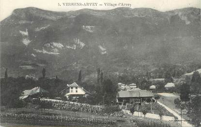 CPA FRANCE 73 " Verrens Arvey, Le village"