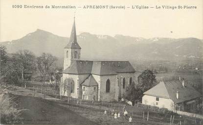 CPA FRANCE 73 " Apremont, L'église"