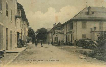 CPA FRANCE 73 " Frontenex, La Grande Rue"