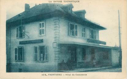 CPA FRANCE 73 " Frontenex, Hôtel du Commerce"