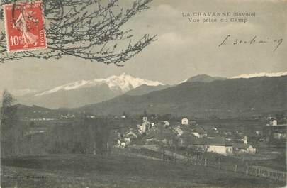 CPA FRANCE 73 " La Chavanne, Vue prise du camp"