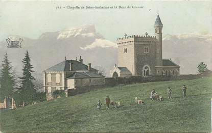 CPA FRANCE 73 " Chignin, La Chapelle St Anthelme et la Dent du Granier"
