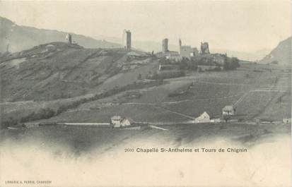 CPA FRANCE 73 " Chignin, La Chapelle St Anthelme et la Tour "