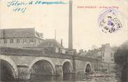 14 Calvado / CPA FRANCE 14 "Pont d'Ouilly, le pont sur l'Orne"