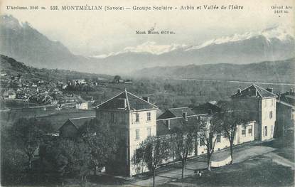 CPA FRANCE 73 " Montmélian, Groupe scolaire "