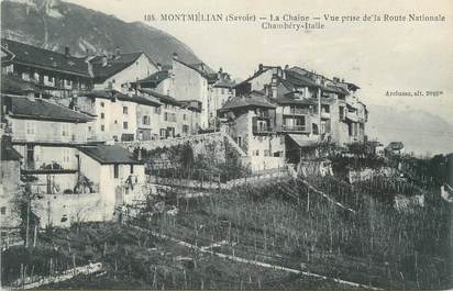 CPA FRANCE 73 " Montmélian, Vue prise de la Route Nationale"