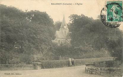 / CPA FRANCE 14 "Balleroy, l'église"