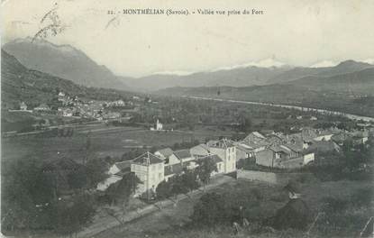 CPA FRANCE 73 " Montmélian, Rive droite de l'Isère"