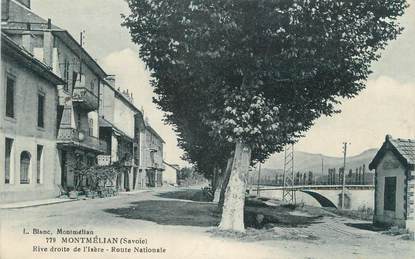 CPA FRANCE 73 " Montmélian, Rive droite de l'Isère"