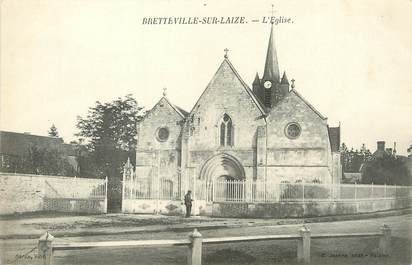 / CPA FRANCE 14 "Bretteville sur Laize, l'église"