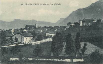 CPA FRANCE 73 " Les Marches, Vue générale"