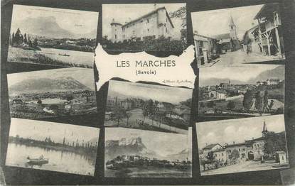 CPA FRANCE 73 " Les Marches, Vues"