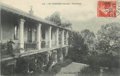 CPA FRANCE 73 " Les Marches, Orphelinat"