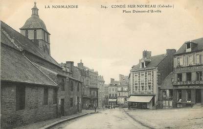 / CPA FRANCE 14 "Condé sur Noireau, place Dumont d'Urville" 