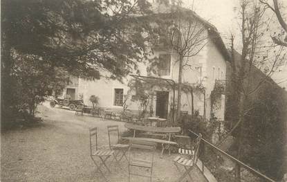 CPA FRANCE 73 " Bourdeau, Terrasse du Restaurant A. Novel"