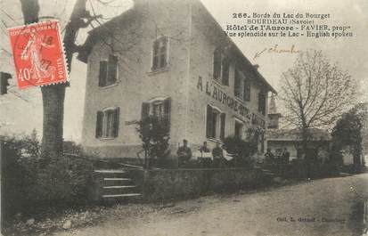 CPA FRANCE 73 " Bourdeau, Hôtel de l'Aurore"