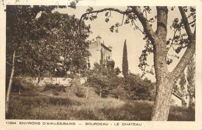 CPA FRANCE 73 " Bourdeau, Le château"